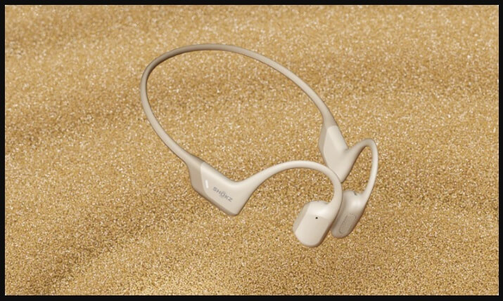 Bone conduction headphones air drying in a well-ventilated area - Clean Bone Conduction Headphones