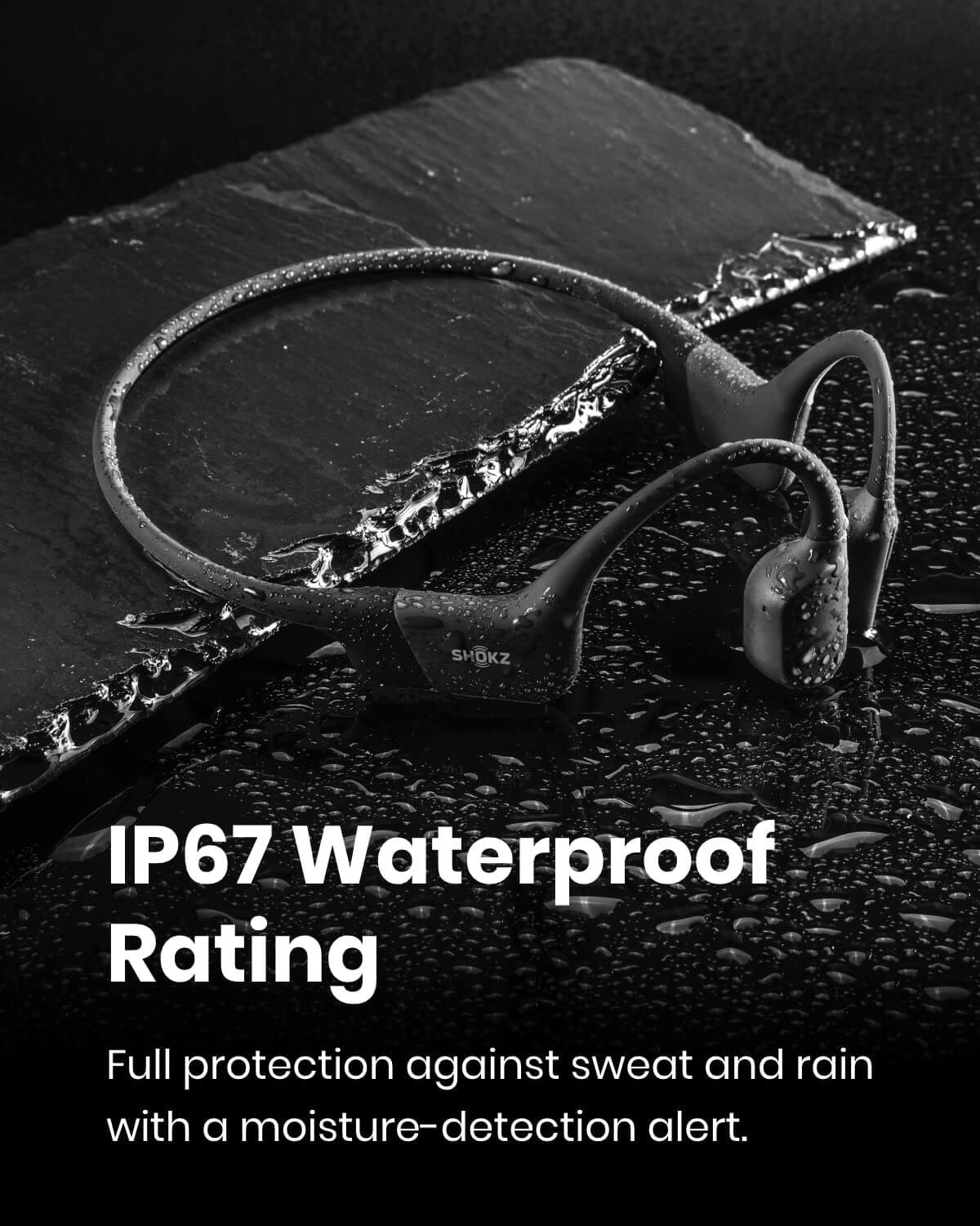 shokz openrun mini with ip67 waterproof